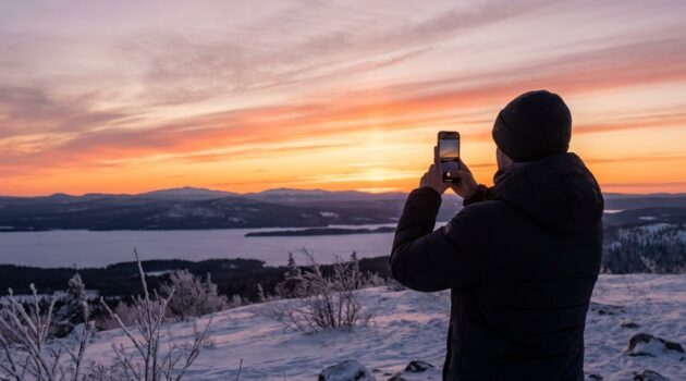 Why winter sunsets look different: the science of low sun angles, color, and atmospheric particles