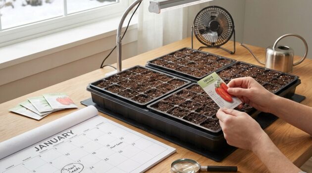Starting seeds indoors: the science of germination timing, light, temperature, and soil moisture for spring gardens