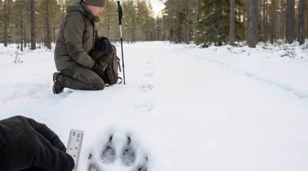 Cold-weather wildlife tracks: how to identify common U.S. animal tracks in snow and mud using simple measurement and pattern science