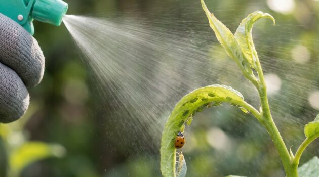 Why your garden plants suddenly get aphids in early June: insect ecology, natural predators, and low-risk control steps (no pesticide how-to)