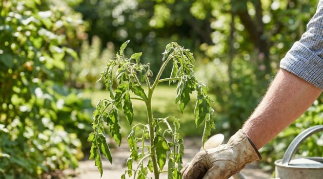 Why outdoor plants wilt at midday but look fine at night: the plant-water physics of transpiration, heat, and recovery (with practical, low-risk steps)