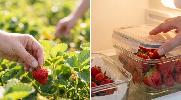 Why strawberry season is short: the science of ripening, temperature, and how to pick/store berries for best flavor (informational)