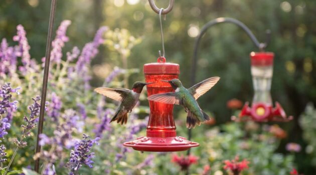 Why hummingbirds ‘fight’ at feeders in summer: territory, nectar math, and how to reduce chaos humanely
