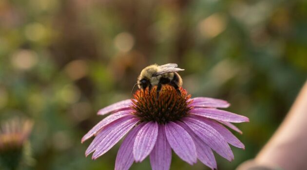 Why bees ‘sleep’ in flowers and on porches: insect rest behavior, evening temperatures, and how to respond safely